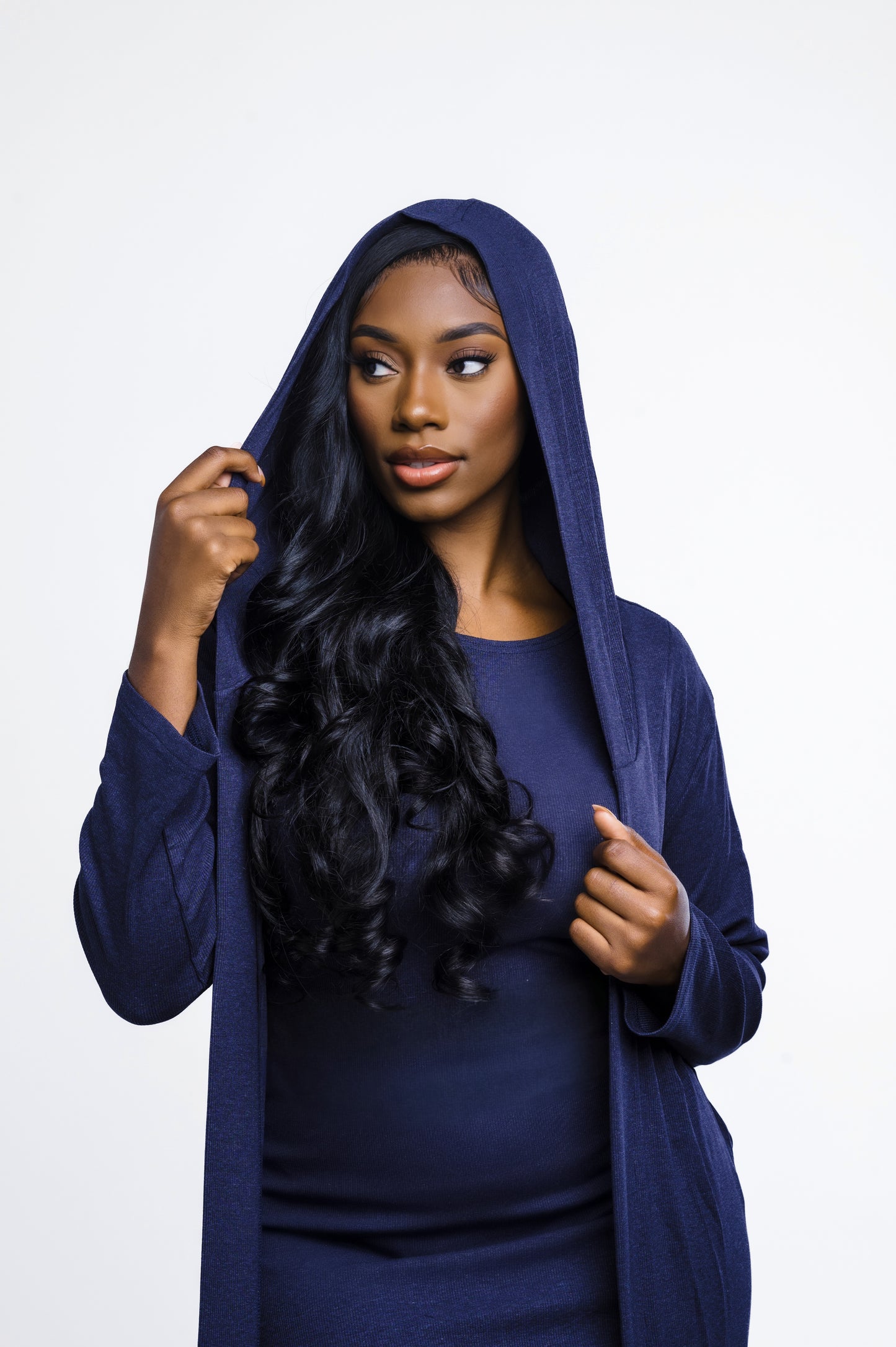 GRACE DRESS SET - NAVY